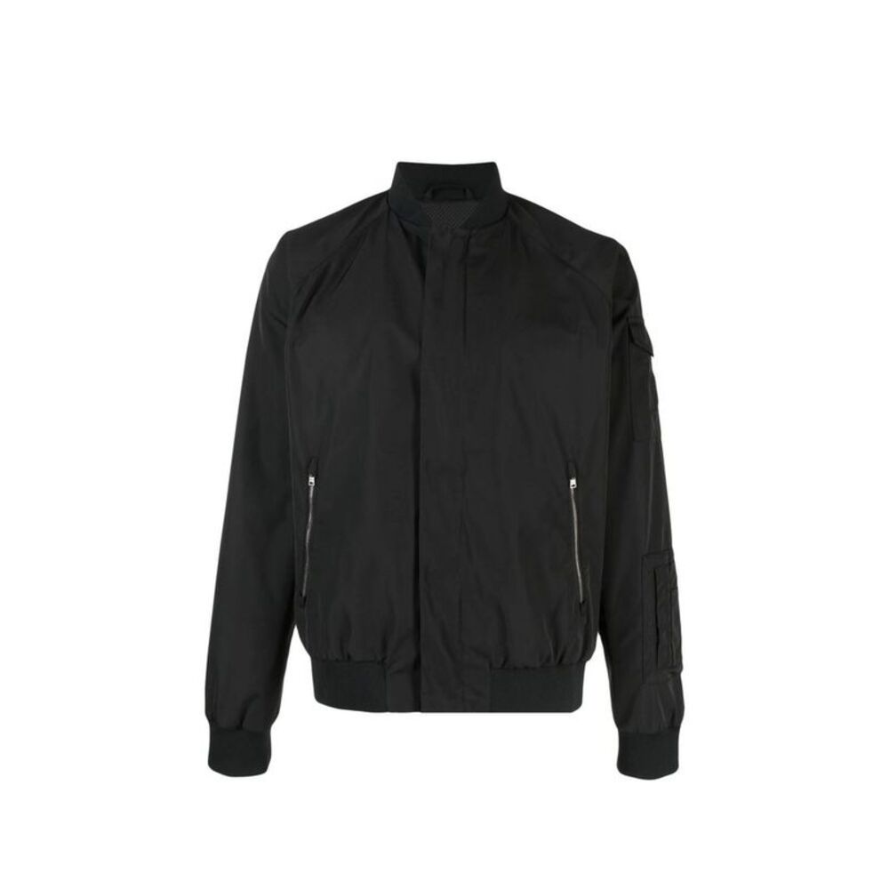 Herno Black Polyester Men's Bomber